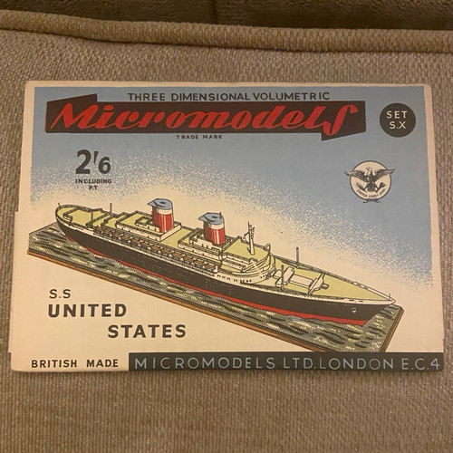 Micromodels paper ship - micromodels,