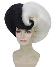 Black White Drag Queen Wig