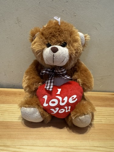 Teddy bear with red love - red, you