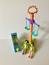 2000s Polly Pocket Fairground Bundle- Swings, Pinball, Dolls