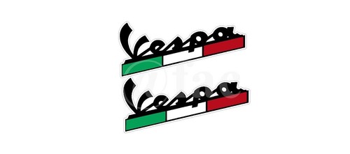 Vespa italian stripe standard - vespa,