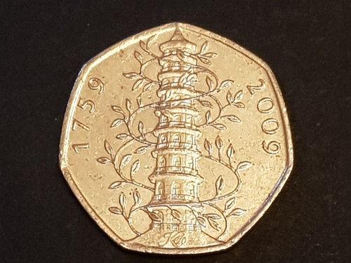 2009 kew gardens 50p fifty - 2009,