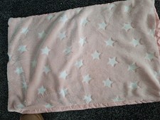 Dreamscene OHS Single bed fleece duvet set with bottom sheet pink Star pattern