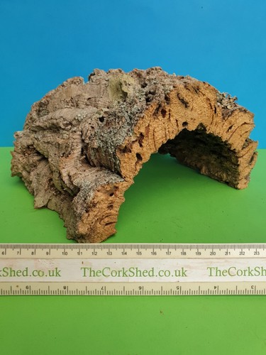 Cork bark turtle hut hide - bark,