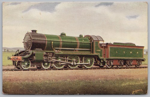 Lswr railway express goods - railway,