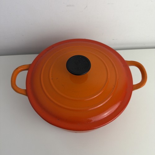 Creuset volcanic orange - le,