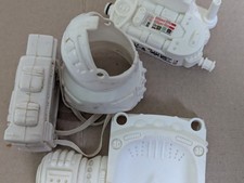 ACTION MAN SPACE EXPLORER  NASA Helmet attached to Backpack and rover spares