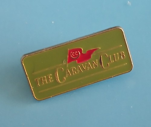 Vintage caravan club enamel - vintage,