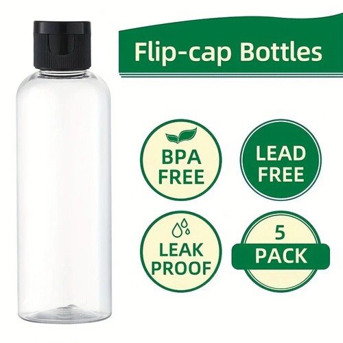 5pcs travel bottles - 5pcs, for