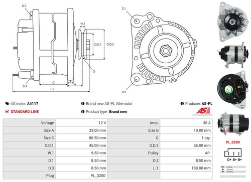 Fits autostarter a4117 - ✅fits,