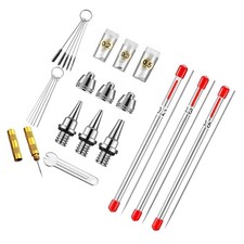 13x 0.2mm 0.3mm 0.5mm Airbrush Needle Kits Equipment Replacement Airbrush