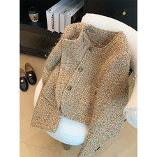 Vintage Tweed Jacket Women