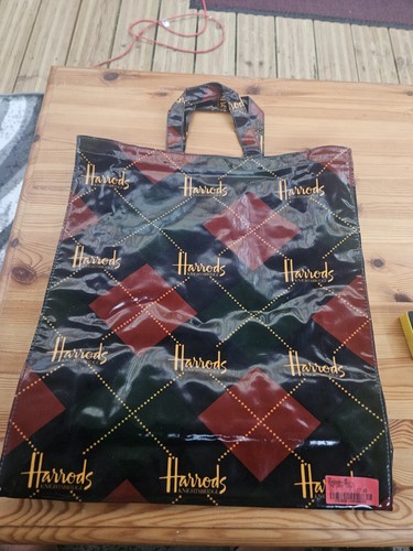 Harrods vintage shopping bag - vintage,
