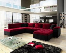 U-Shaped Corner Sofa Bed with