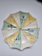 Midwinter Modern Fashion Shape Staffordshire 8.5in Hand-Painted Floral Plate