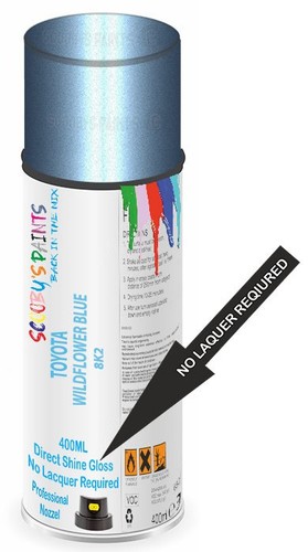 8k2 direct shine paint spray - direct,