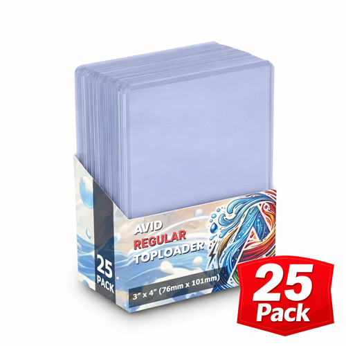 Avid tcg toploaders clear - tcg,