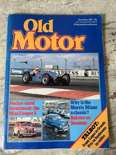 Old motor magazine - motor, december
