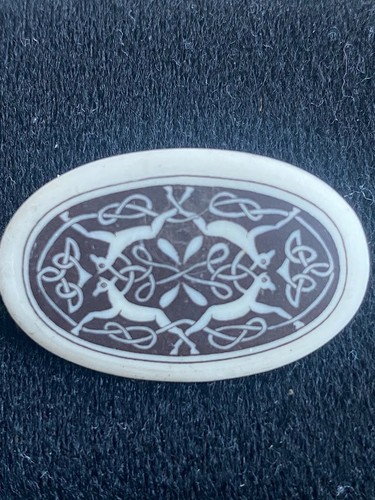 Vintage celtic knotwork brooch - vintage,