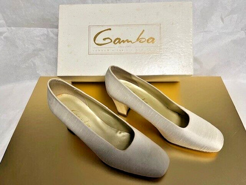 Womens ivory satin wedding
