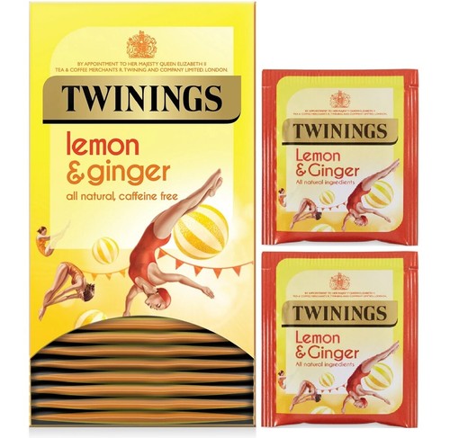 Twinings lemon ginger tea - &,