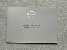 NISSAN SERVICE BOOK SCHEDULE For Owners Handbook Manual 0 STAMPS