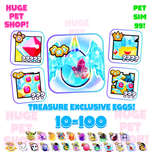 Treasure exclusive egg - treasure, &