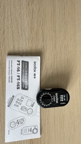 Ftr wireless flash trigger - ftr-16,