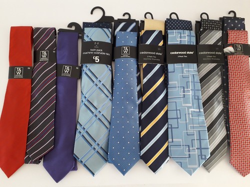 Job lot x15 gents ties - x15,