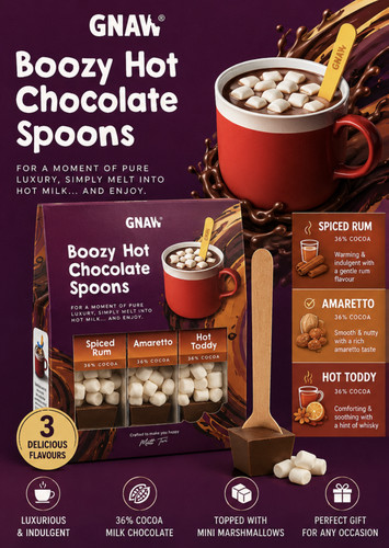 Gnaw boozy hot - gnaw, chocolate