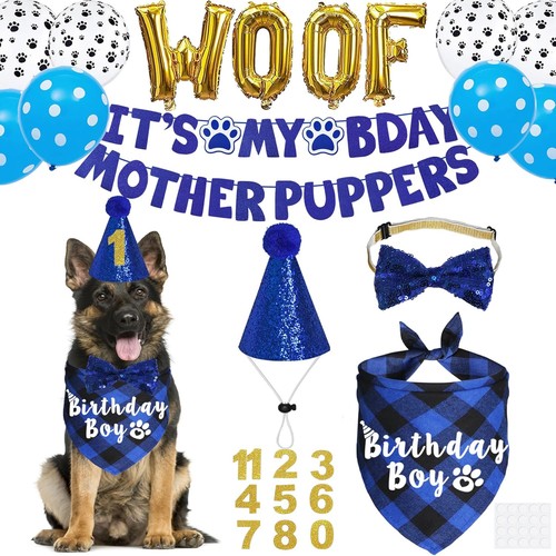 Dog birthday decorations - dog,
