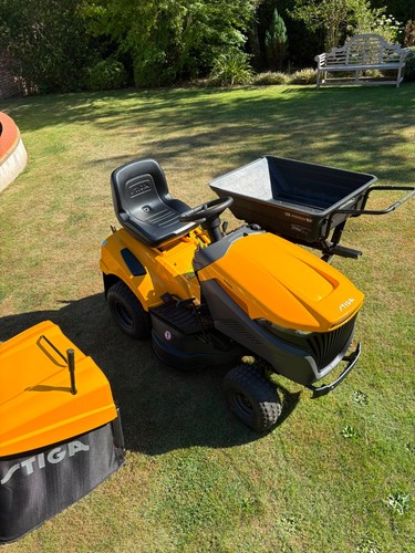 Stiga ride lawn mower - stiga,
