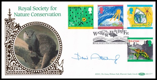 Sir david attenborough - attenborough, signed