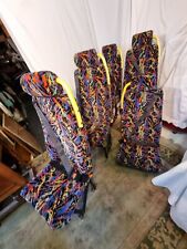 5 off Multi Coloured Mini Bus Coach Seats