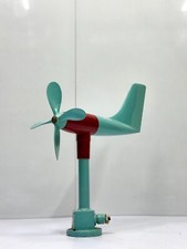 Antique Blue Ship Anemometer