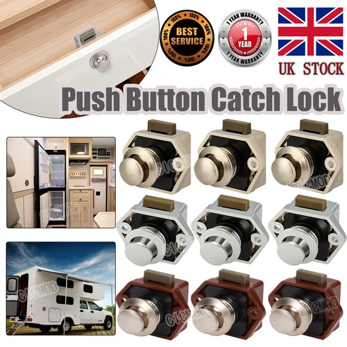 Push button catch - button,
