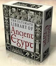 LIBRARY of ANCIENT EGYPT 353 Vintage Books + Hi-Res Images on DVD Egyptology