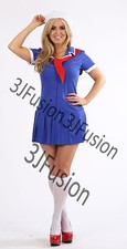 Ladies Sailor Girl Fancy Dress