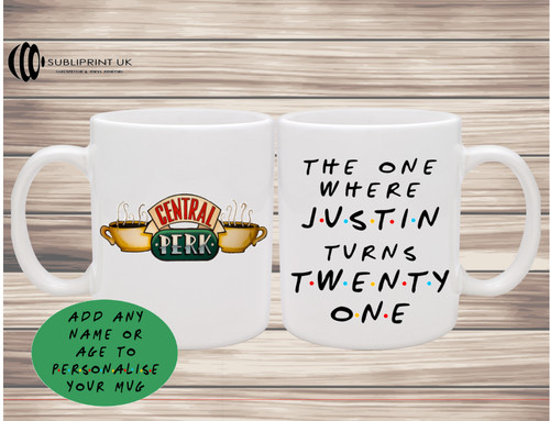 Friends series personalised - tv,