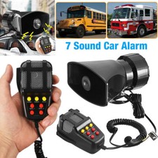 12V 7 Sound Loud Car Warning