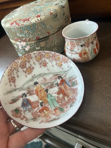 Vintage japanese geisha tea - vintage,