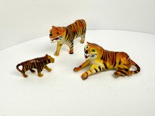 Vintage lead zoo tiger - zoo, family