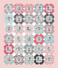 Abbies Garden Quilt Top Panel