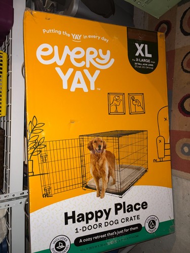 Dog crate new in - dog, box