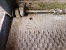 American Van/Pick up front number plate mounting/step