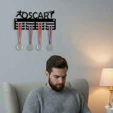 Personalised Karate Medal