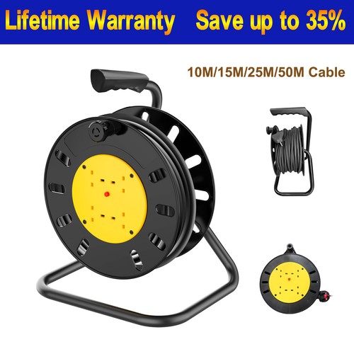 50m extension reel - 10/15/25/50m,