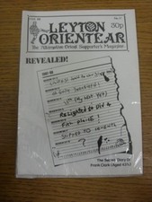 Mar-88 Fanzine: Leyton Orient - Leyton Orientear, No 17. Footy Progs are pleased