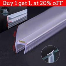 2M F/H Shape Bath Door Shower Screen Enclosure Seal Strip for 6/8/10/12mm Glass