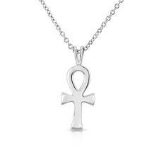 925 Solid Sterling Silver Ankh